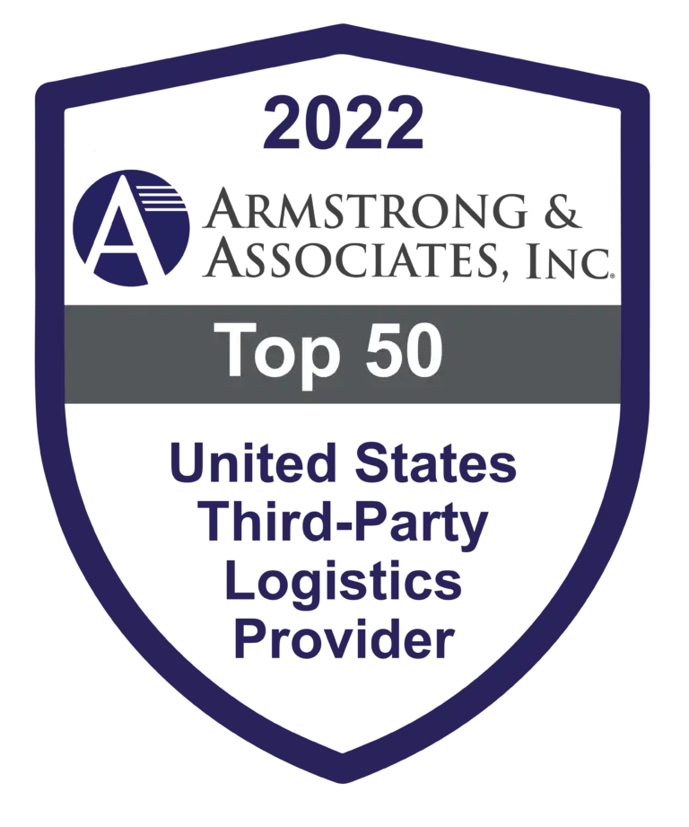 Armstrong & Associates award - top 50 3PL logistics provider