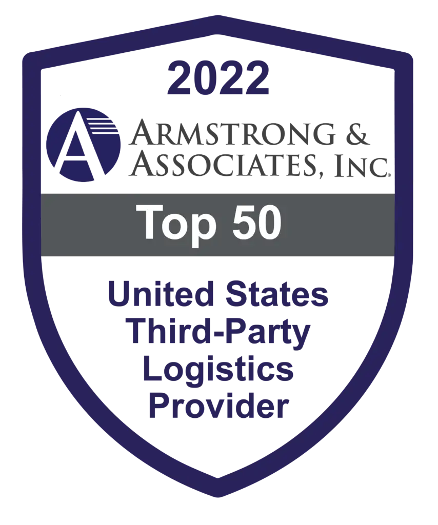 Armstrong & Associates award - top 50 3PL logistics provider